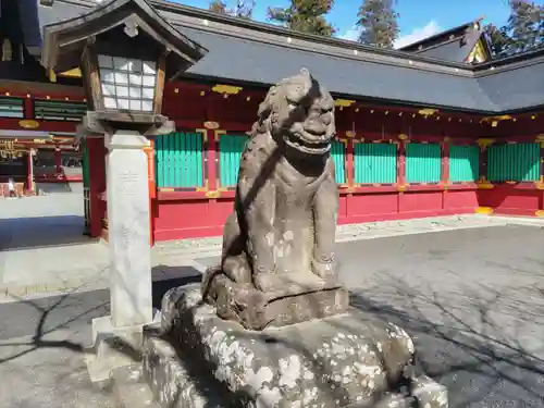 志波彦神社・鹽竈神社の狛犬