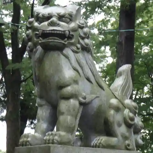 鵜坂神社の狛犬