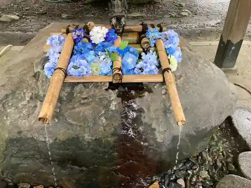 駒形神社の手水舎