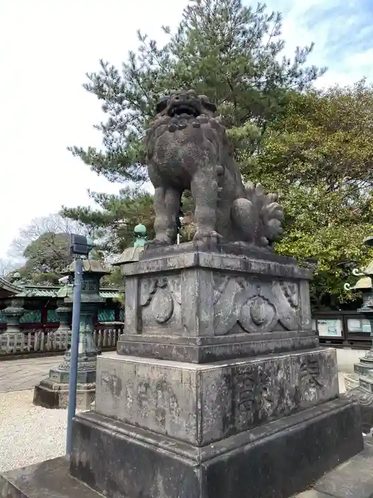 上野東照宮の狛犬
