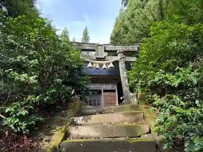 圓田神社の鳥居