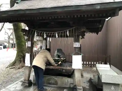 調神社の手水