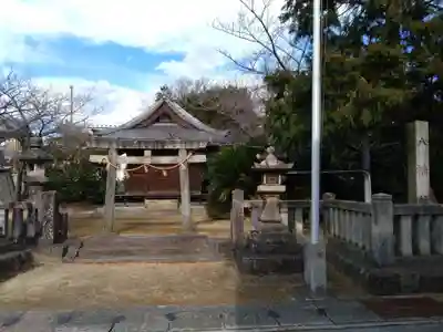 八幡社の鳥居