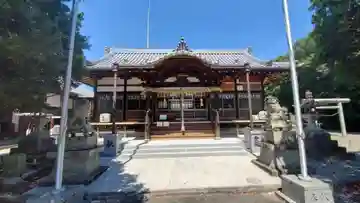 松熊八幡宮の本殿・本堂