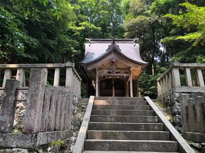 阿奈志神社の本殿・本堂