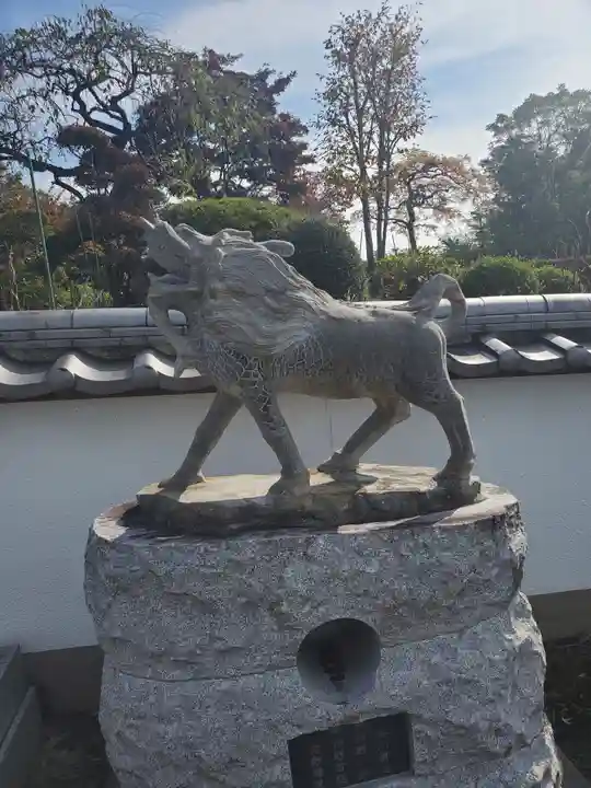 赤城大教会赤城寺の狛犬