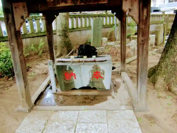 今井神社の手水舎