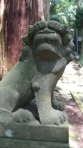 諏訪神社の狛犬