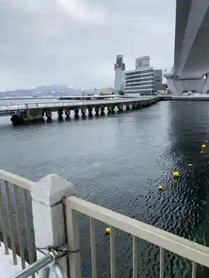 善知鳥神社の周辺