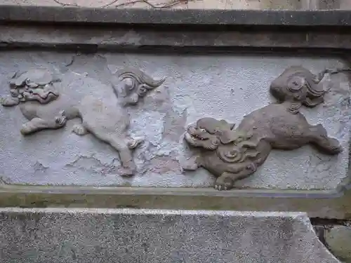 天白稲荷神社の狛犬