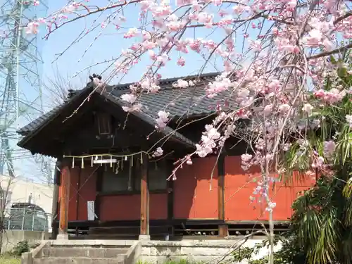 乙吉稲荷神社の本殿