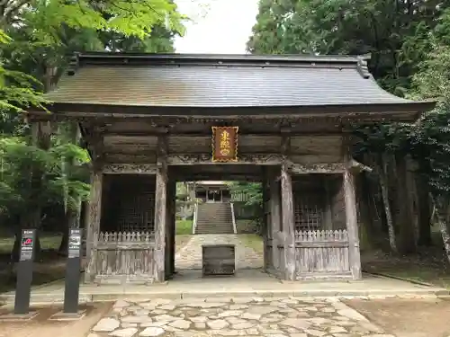 鳥取東照宮（旧樗谿神社）の山門・神門