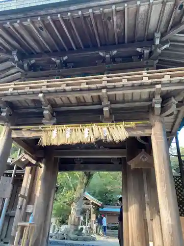 志賀海神社の山門・神門