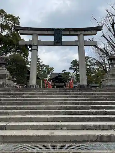 豊国神社の鳥居