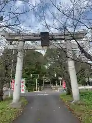 諏訪神社の鳥居