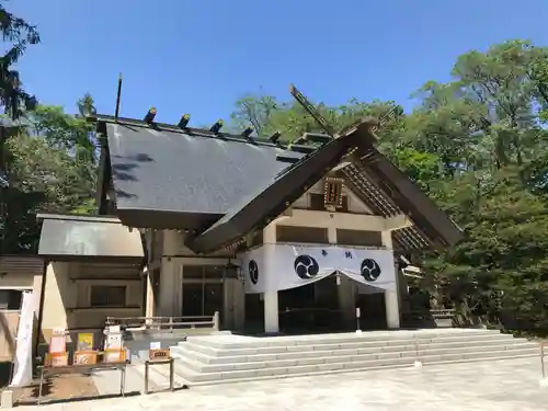 帯廣神社の本殿・本堂
