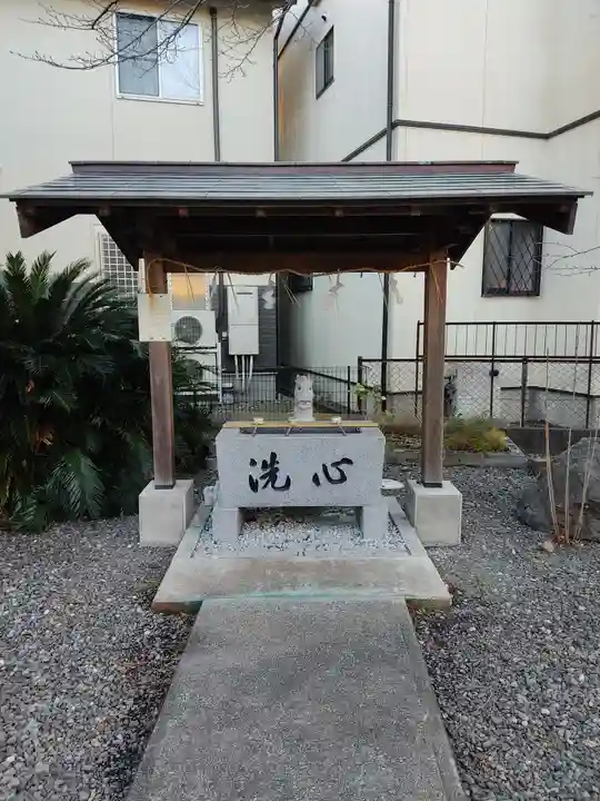 白髭神社の手水舎