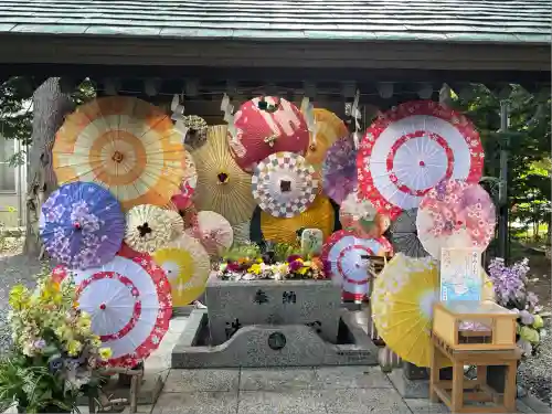札幌諏訪神社の手水舎