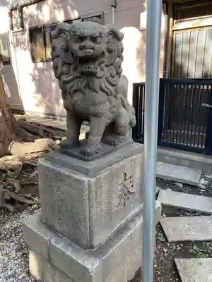 子神社の狛犬