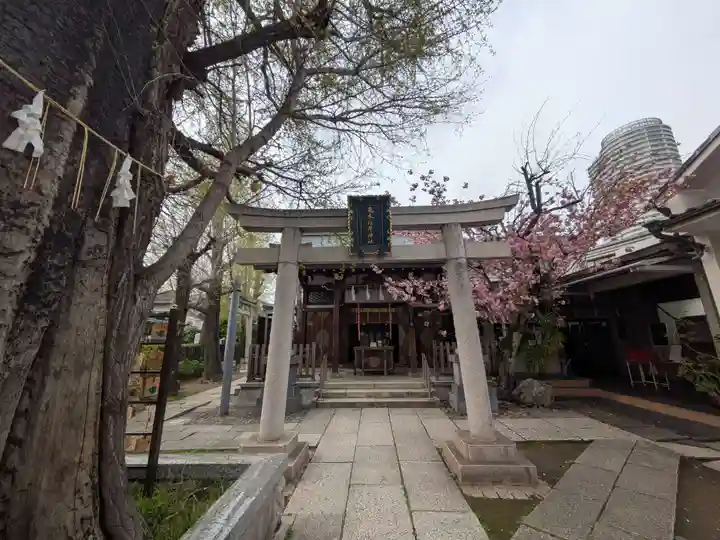 飛木稲荷神社の鳥居