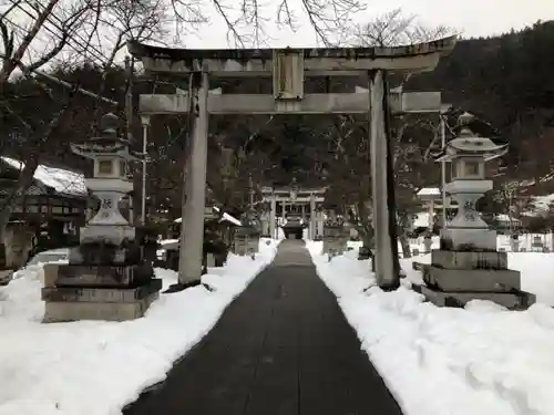 意冨布良神社の鳥居