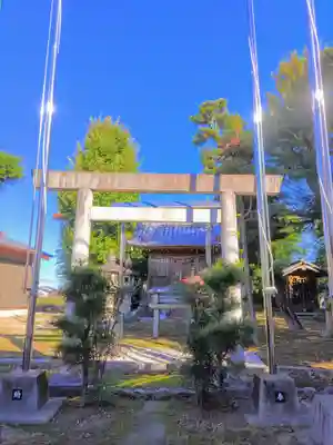 神明社（稲島）の鳥居