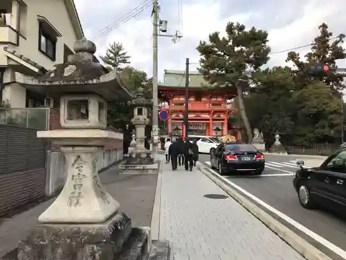 今宮神社の景色
