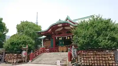 亀戸天神社の本殿・本堂