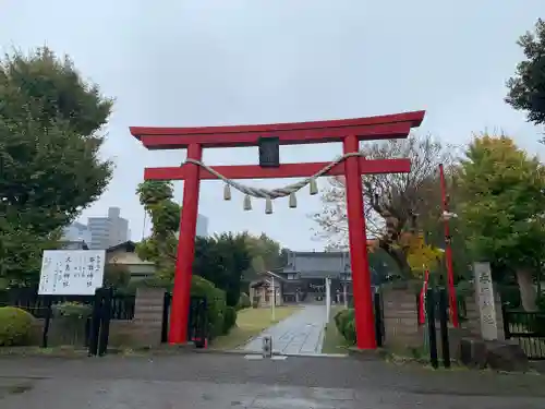 香取神社（旭町香取神社・大鳥神社）の鳥居