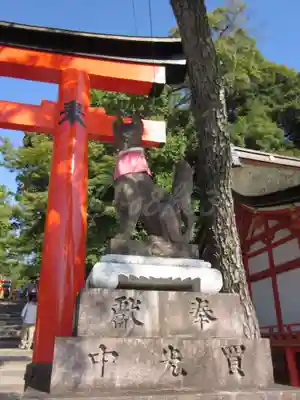 伏見稲荷大社の狛犬