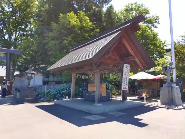 旭川神社の手水舎