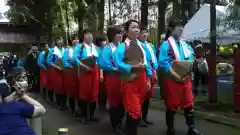 近津神社のお祭り