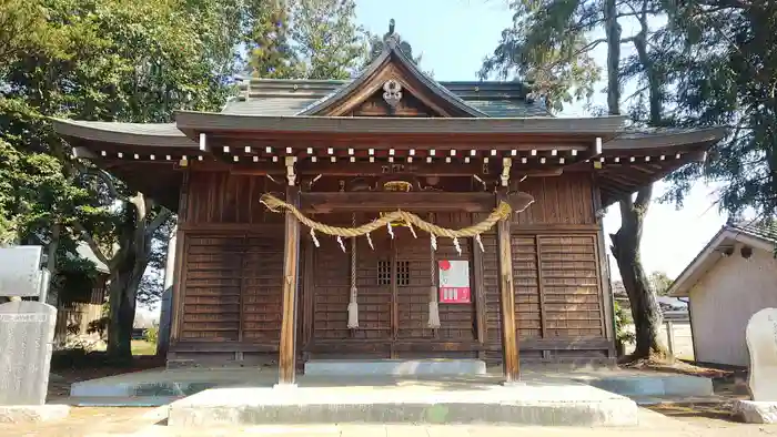 三ヶ島八幡神社の本殿