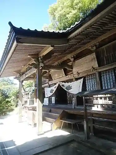 木幡山隠津島神社(二本松市)の本殿・本堂