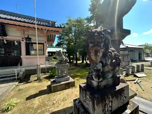 大神神社（花池）の狛犬