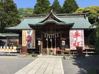 常陸第三宮　吉田神社の本殿・本堂