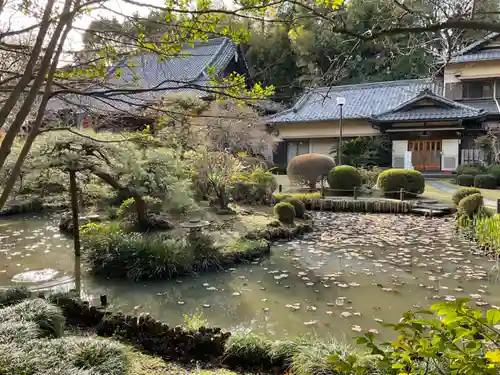 天台宗　長窪山　正覚寺の庭園