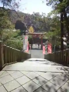 敢國神社の鳥居