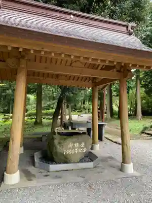 山宮浅間神社の手水舎