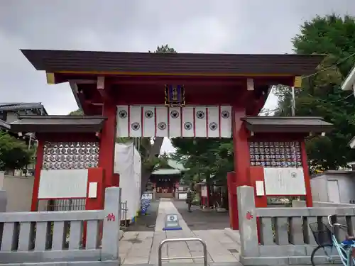 立石熊野神社の山門