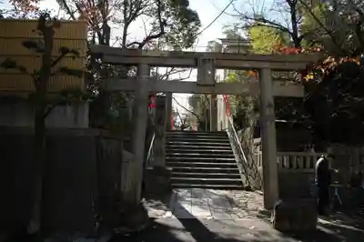 真田山 三光神社の鳥居