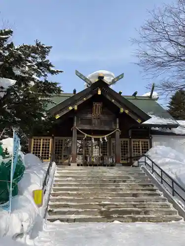 厚別神社の本殿