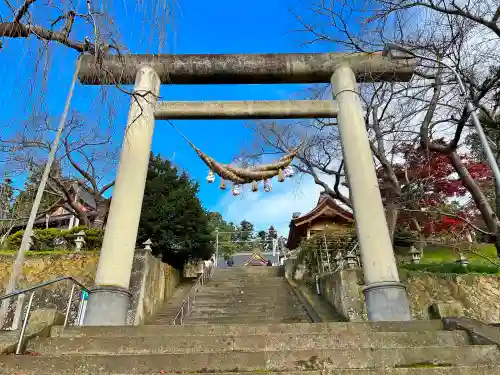 烏帽子山八幡宮の鳥居