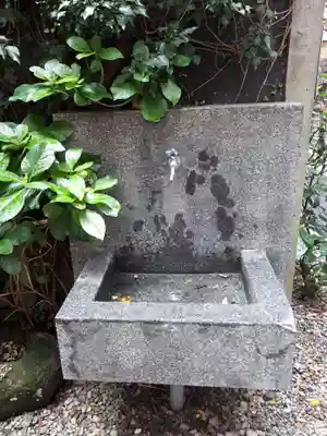 野中神社の手水舎
