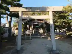 殿池社の鳥居