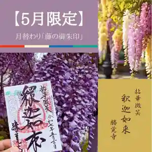 勝覚寺の御朱印 2025年05月01日(木)〜(2025年04月26日(土) 16時12分55秒投稿)