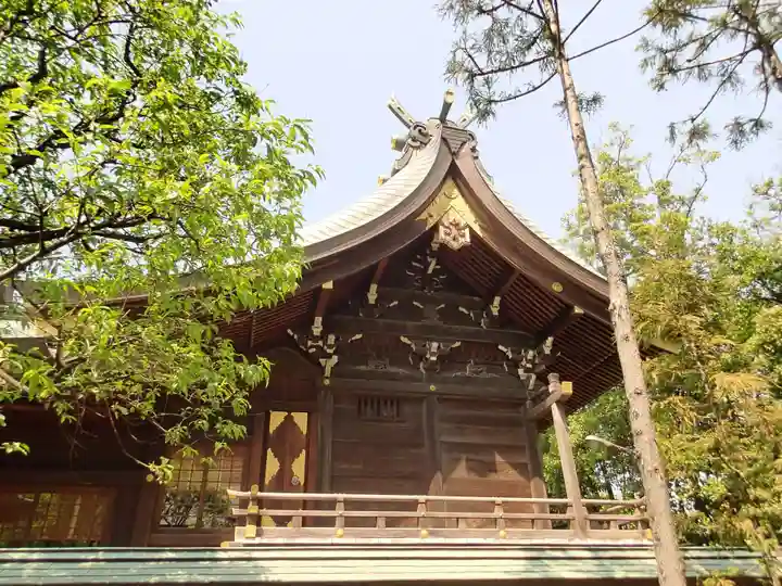 六郷神社の本殿・本堂