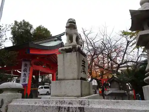 仲宿八幡宮の狛犬