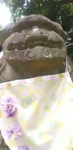 菊田神社の狛犬