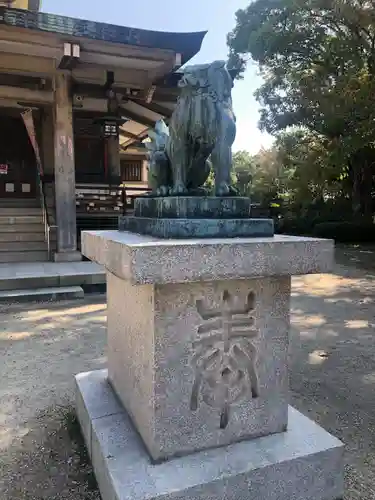 豊國神社の狛犬